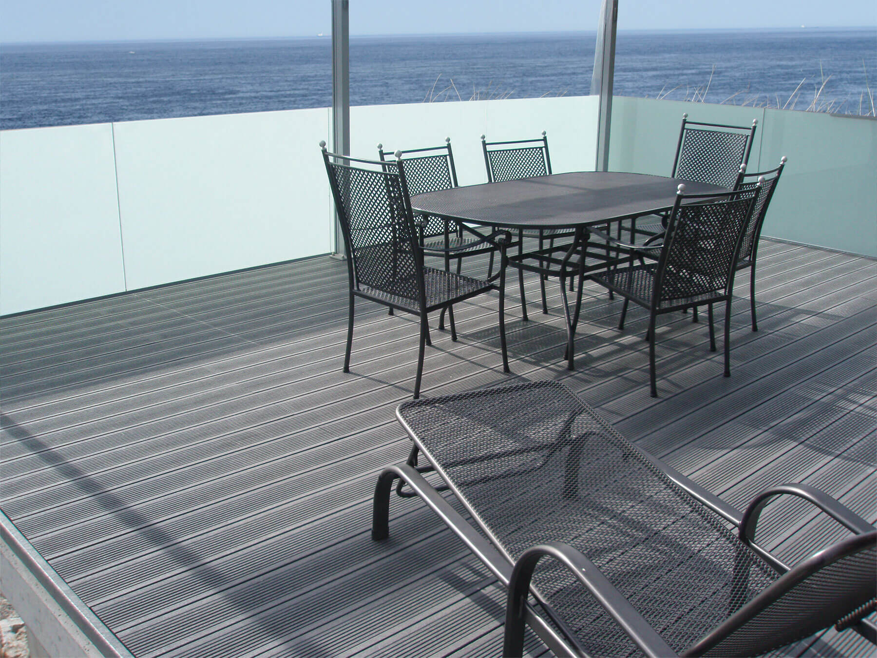 Plast Terrasseplanker - Aske grå - Plastplanker -  - Terrassebrædder