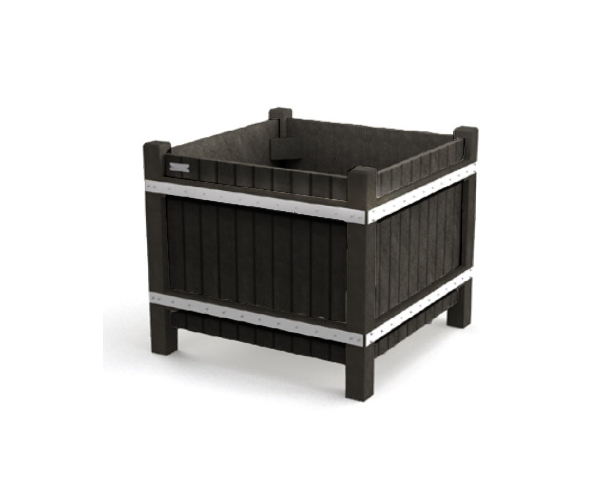 Blomsterkrukke - Versailles - Plastplanker -  - Blomsterkrukke