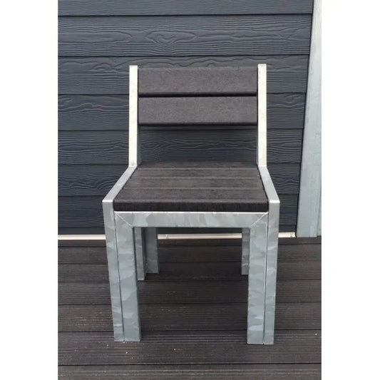 Opal Café stol - Med ryglæn - Plastplanker -  - Opal Stol med ryglæn