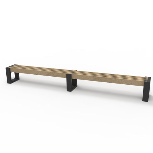 Bænk - Canvas 360 - Plastplanker -  - Bænke