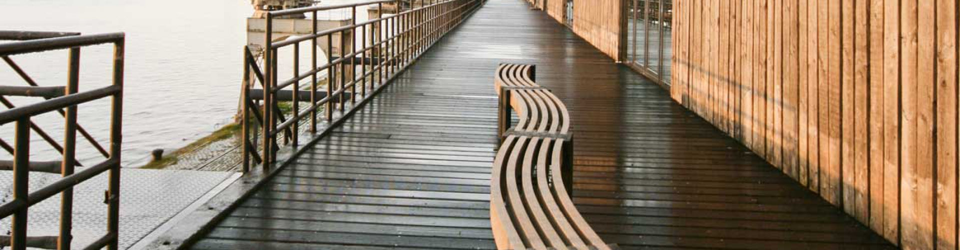 Bænk - Canvas 30° - Plastplanker -  - Bænke