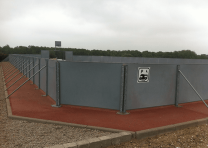 Glat plastplade - Grå - Plastplanker -  - plastplade