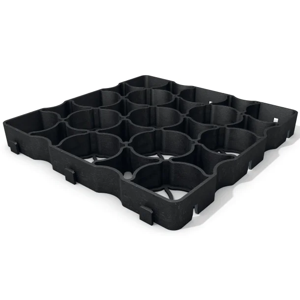 Gräsförstärkningsplatta - Svart