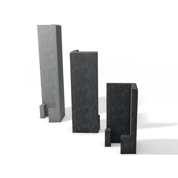 Hörnstödmur - Svart