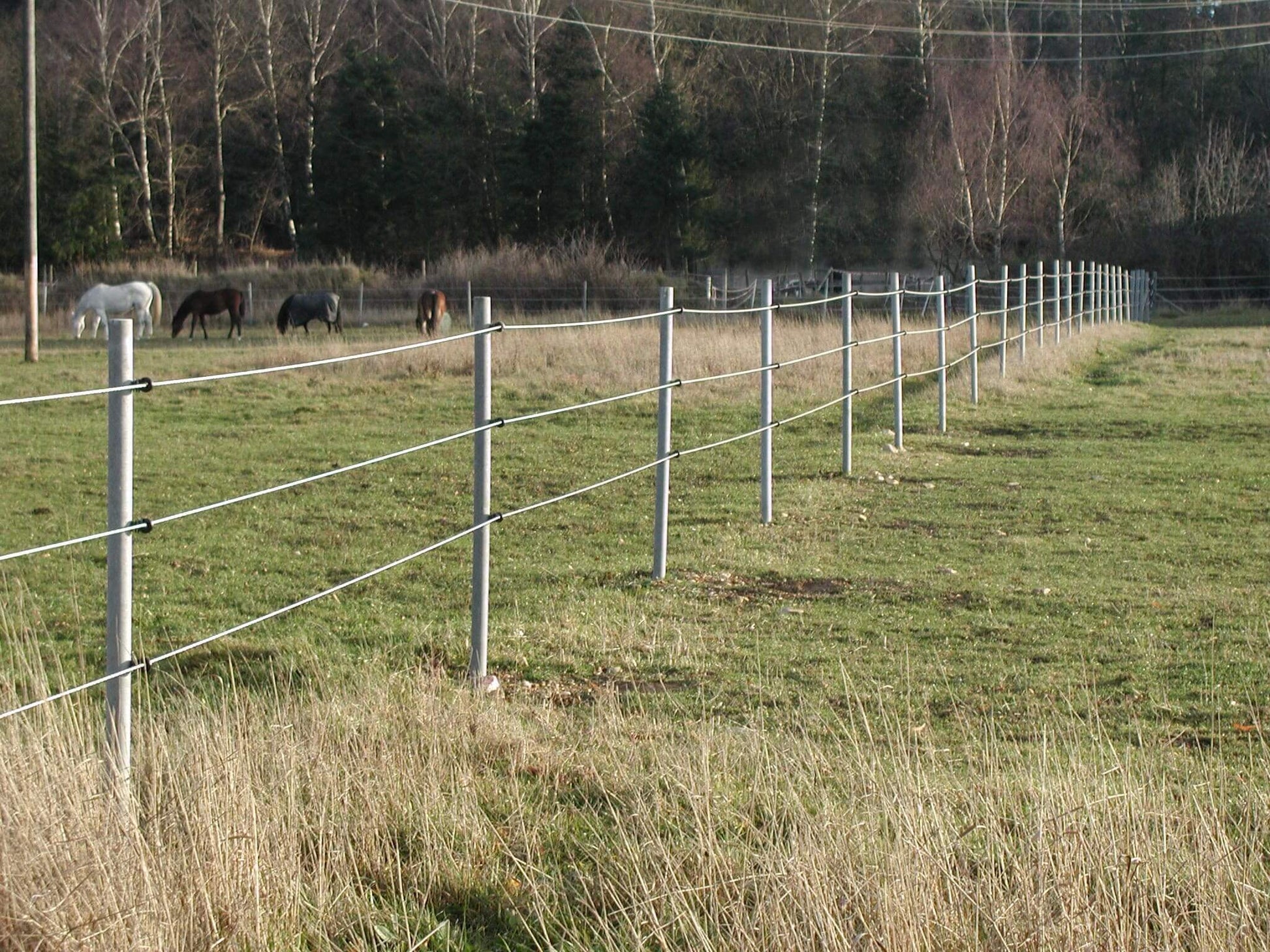 Pæl med spids - Grå - Plastplanker -  - Pæl med spids