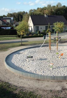 Palisader - Brun - Plastplanker -  - Palisader