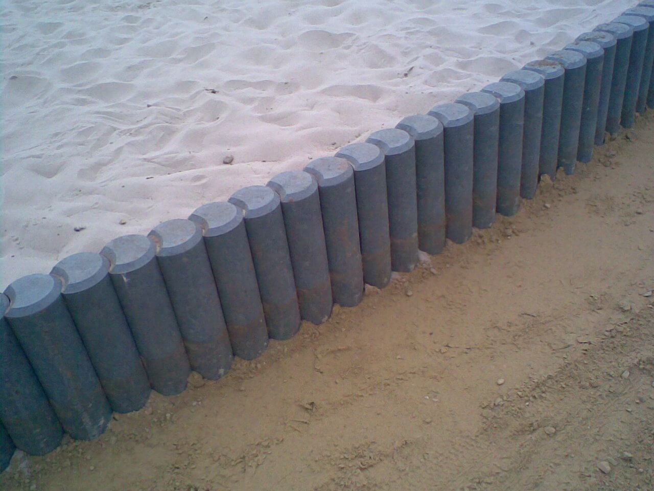 Palisader - Brun - Plastplanker -  - Palisader