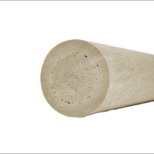 Runde stolper - Beige - Plastplanker -  - Rund stolpe