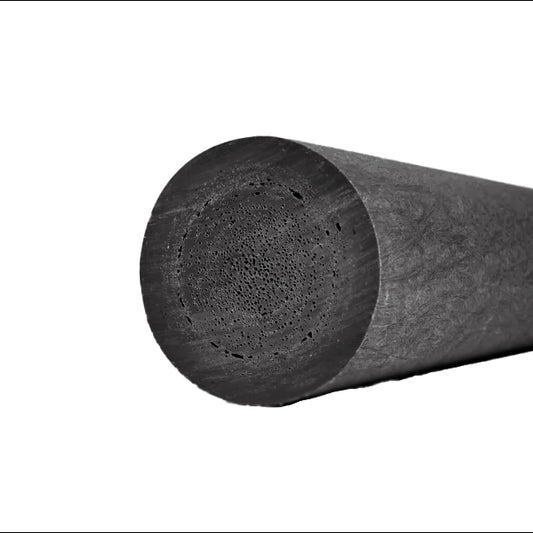 Runde stolper - Sort - Plastplanker -  - Rund stolpe