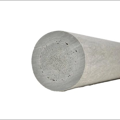 Runde stolper - Grå - Plastplanker -  - Rund stolpe