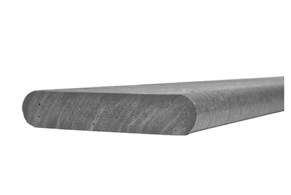 Plastplanke med 4 afrundet hjørner - Grå - Plastplanker -  - plastprofiler