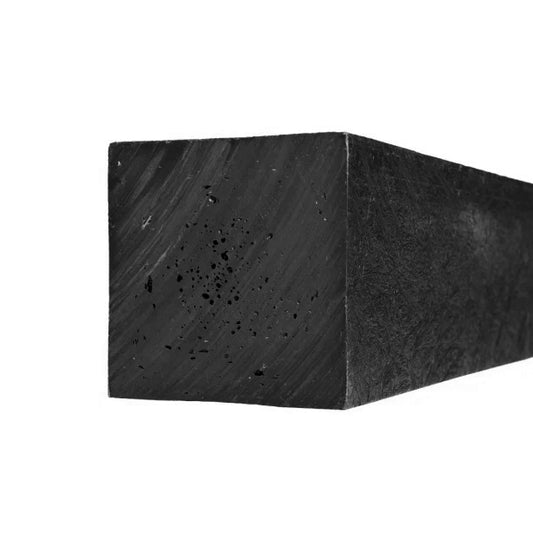 Firkantet stolpe - Sort - Plastplanker -  - Firkantet Stolpe