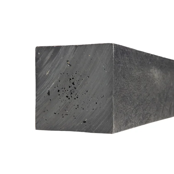 Firkantet stolpe - Sort - Plastplanker -  - Firkantet Stolpe