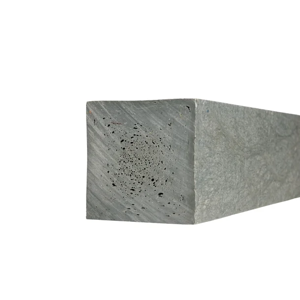 Firkantet stolpe - Beige - Plastplanker -  - Firkantet Stolpe