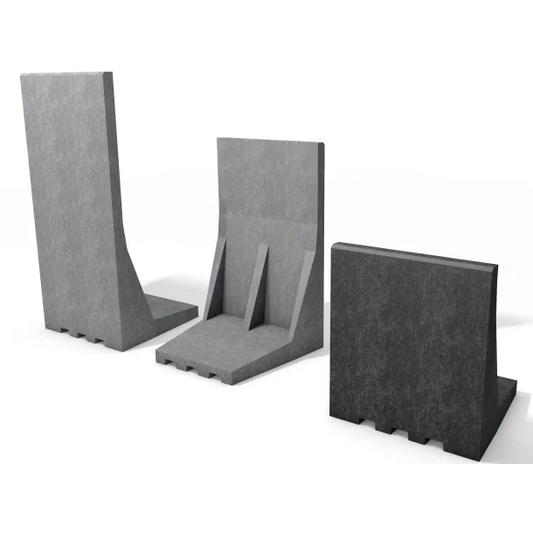 Støttemur - Sort - Plastplanker -  - Støttemur