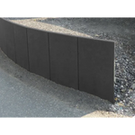 Støttemur - Sort - Plastplanker -  - Støttemur