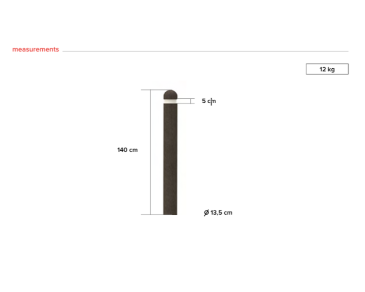 Rund parkeringspullert - Plastplanker -  - Trafik